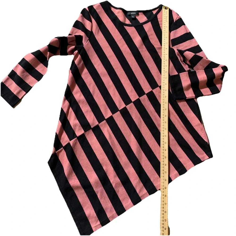 Alfani striped asymmetric